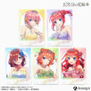 『五等分の花嫁＊』描き下ろしイラスト【クインテット】箔押しクリアフォトカード