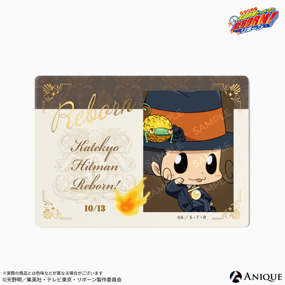 家庭教師ヒットマンREBORN リユニオーネ 箔押しクリアフォトカード 5BOX Anique Shop JAPAN