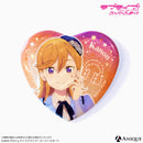 『ラブライブ！スーパースター!!』トレーディングハート型グリッター缶バッジ（全11種）