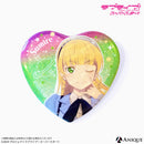 『ラブライブ！スーパースター!!』トレーディングハート型グリッター缶バッジ（全11種）