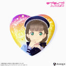 『ラブライブ！スーパースター!!』トレーディングハート型グリッター缶バッジ（全11種）