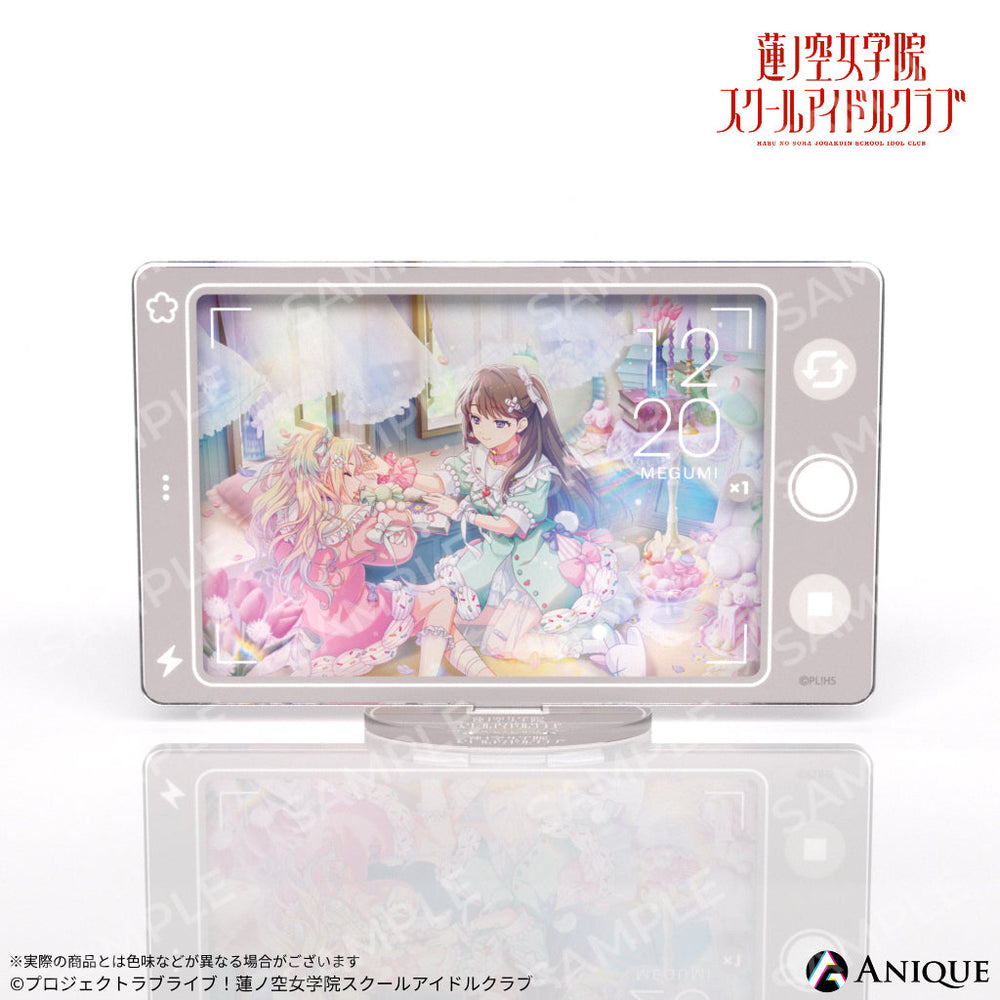 ぷちぐるラブライブ アクリルスマホスタンド Aqours版 世界に3個! 未開封 ぷちぐるラブライブ アクリルスマホスタンド Aqours版 世界に3個
