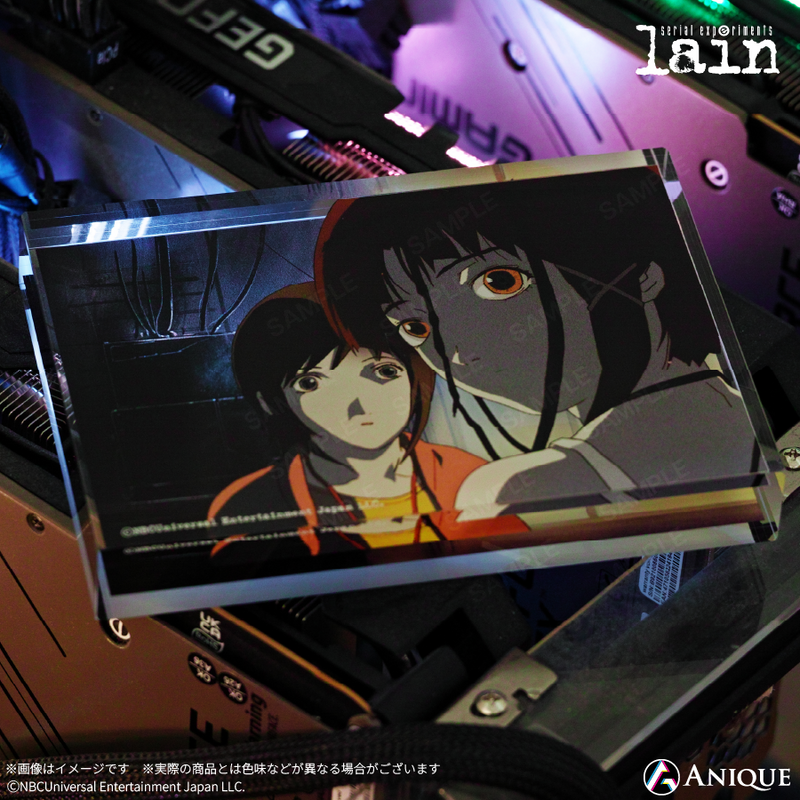 serial experiments lain アクリルラミネーション 複製セル Anique Shop JAPAN