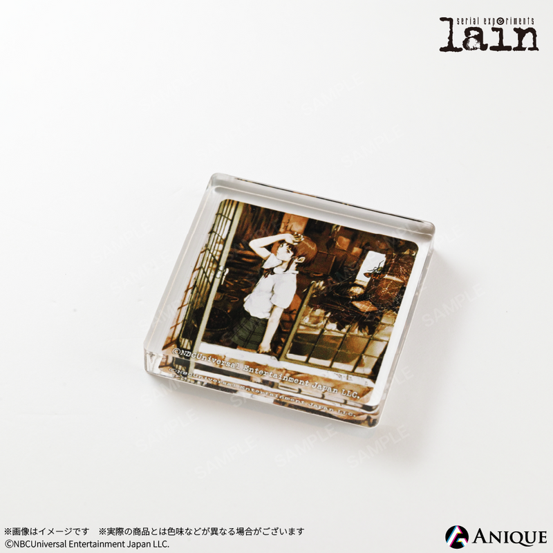 serial experiments lain』トレーディングミニアクリルブロック(全7種 serial experiments lain』トレーディングミニアクリルブロック(全7種