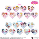『ラブライブ！スクールアイドルフェスティバル』トレーディングハート型ミニアクリルブロック（全9種）Aqours ver.