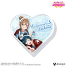 『ラブライブ！スクールアイドルフェスティバル』トレーディングハート型ミニアクリルブロック（全9種）Aqours ver.