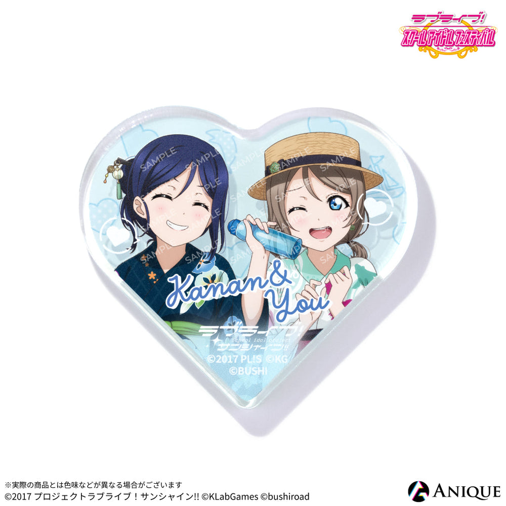 ラブライブ！サンシャイン!! アクリルブロック ブロマイドのセット ラブライブ！サンシャイン!! アクリルブロック Aqoursと沼津ver