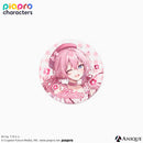 『ピアプロキャラクターズ』描き下ろしイラスト【フラワー*レトロルック ／ Art by フカヒレ】トレーディングジュエル缶バッジ（全6種）