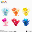 『ピアプロキャラクターズ』描き下ろしイラスト【フラワー*レトロルック ／ Art by フカヒレ】ミニフラワースタンド（AR機能付き）