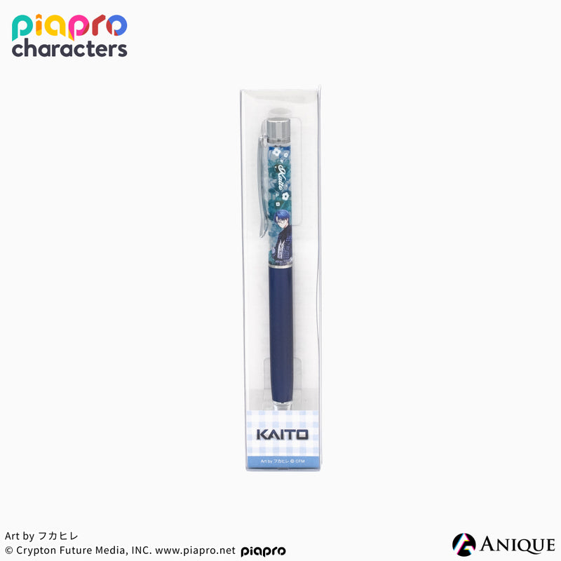 『ピアプロキャラクターズ』描き下ろしイラスト【フラワー*レトロルック ／ Art by フカヒレ】ハーバリウムボールペン