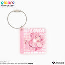 『ピアプロキャラクターズ』描き下ろしイラスト【フラワー*レトロルック ／ Art by フカヒレ】CD風かさねるアクリルキーホルダー