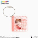 『ピアプロキャラクターズ』描き下ろしイラスト【フラワー*レトロルック ／ Art by フカヒレ】CD風かさねるアクリルキーホルダー