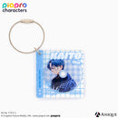 『ピアプロキャラクターズ』描き下ろしイラスト【フラワー*レトロルック ／ Art by フカヒレ】CD風かさねるアクリルキーホルダー