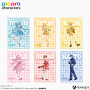 『ピアプロキャラクターズ』描き下ろしイラスト【フラワー*レトロルック ／ Art by フカヒレ】クリアファイル