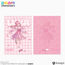 『ピアプロキャラクターズ』描き下ろしイラスト【フラワー*レトロルック ／ Art by フカヒレ】クリアファイル