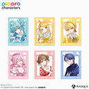 『ピアプロキャラクターズ』描き下ろしイラスト【フラワー*レトロルック ／ Art by フカヒレ】クリアステッカー