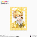 『ピアプロキャラクターズ』描き下ろしイラスト【フラワー*レトロルック ／ Art by フカヒレ】クリアステッカー