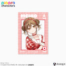 『ピアプロキャラクターズ』描き下ろしイラスト【フラワー*レトロルック ／ Art by フカヒレ】クリアステッカー