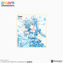 『ピアプロキャラクターズ』描き下ろしイラスト【フラワー*レトロルック ／ Art by フカヒレ】ミニ色紙