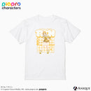 『ピアプロキャラクターズ』描き下ろしイラスト【フラワー*レトロルック ／ Art by フカヒレ】Tシャツ（フリーサイズ）