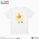 『ピアプロキャラクターズ』描き下ろしイラスト【フラワー*レトロルック ／ Art by フカヒレ】Tシャツ（フリーサイズ）