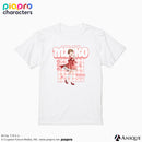 『ピアプロキャラクターズ』描き下ろしイラスト【フラワー*レトロルック ／ Art by フカヒレ】Tシャツ（フリーサイズ）