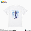 『ピアプロキャラクターズ』描き下ろしイラスト【フラワー*レトロルック ／ Art by フカヒレ】Tシャツ（フリーサイズ）