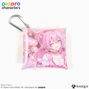 『ピアプロキャラクターズ』描き下ろしイラスト【フラワー*レトロルック ／ Art by フカヒレ】マルチクリアポーチ