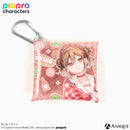『ピアプロキャラクターズ』描き下ろしイラスト【フラワー*レトロルック ／ Art by フカヒレ】マルチクリアポーチ