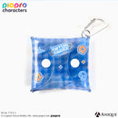 『ピアプロキャラクターズ』描き下ろしイラスト【フラワー*レトロルック ／ Art by フカヒレ】マルチクリアポーチ