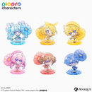 『ピアプロキャラクターズ』描き起こしミニキャライラスト【フラワー*レトロルック ／ Art by ARMY】手のひらアクリルスタンド