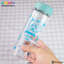 『ピアプロキャラクターズ』描き起こしミニキャライラスト【フラワー*レトロルック ／ Art by ARMY】初音ミク  クリアボトル