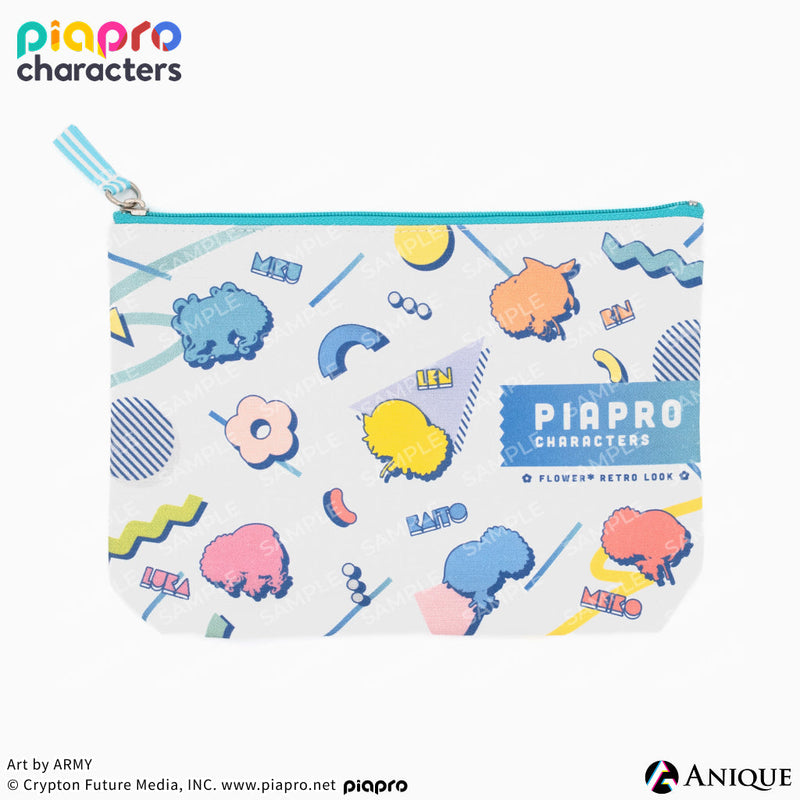 『ピアプロキャラクターズ』【フラワー*レトロルック】ポーチ