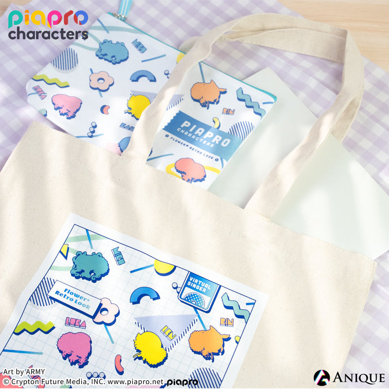 『ピアプロキャラクターズ』【フラワー*レトロルック】トートバッグ