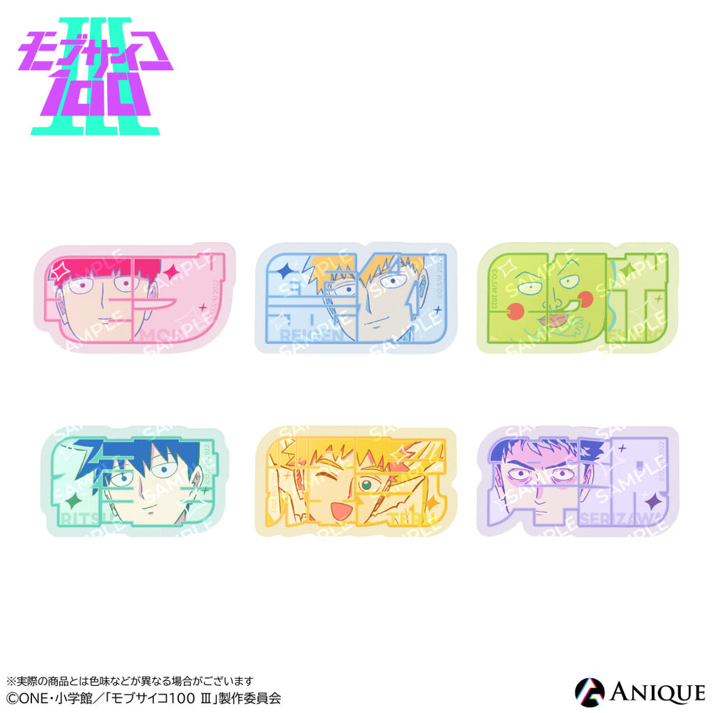 モブサイ ハート アクリルバッジ 律 Anique Shop JAPAN