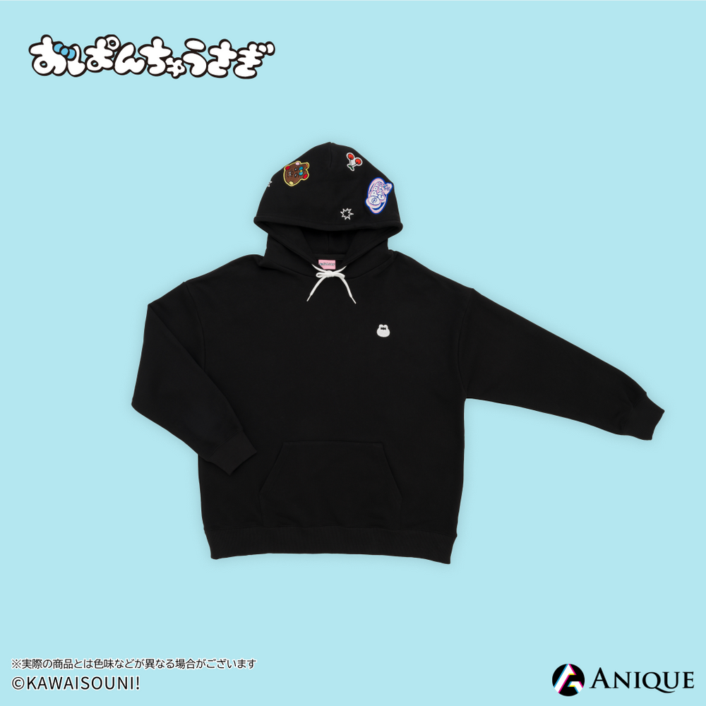 おぱんちゅうさぎ　タワレコ　ポップアップストア　限定刺繍パーカー　M　Candy おぱんちゅうさぎPOPUPグッズラインナップ公開📣／ 『CANDY PANICHU