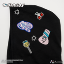『おぱんちゅうさぎ』【はちゃめちゃCANDY PANICHU!】プルオーバーパーカー A（刺繍アップリケ）