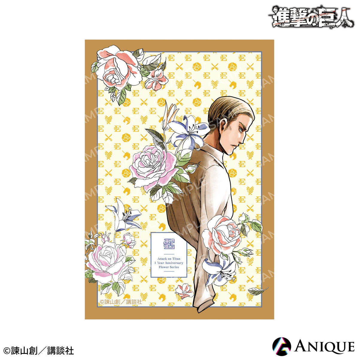 進撃の巨人　ポストカードセット　アニーク　リヴァイ　1Year Anique Shop JAPAN