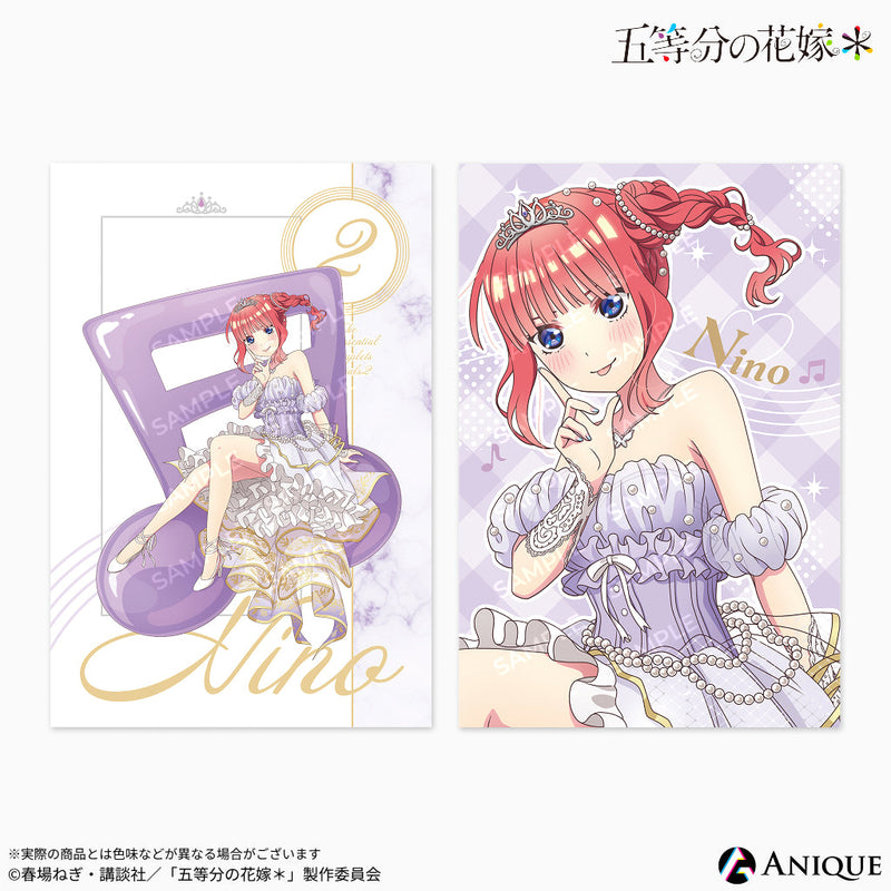 『五等分の花嫁＊』描き下ろしイラスト【クインテット】ポストカード2枚セット