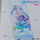 [SNOW MIKU] 雪ミク 描き下ろしイラスト【四季の移ろい】初音ミク 箔押しチケット風カード