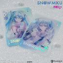 [SNOW MIKU] 雪ミク 描き下ろし/描き起こしイラスト【四季の移ろい】初音ミク 箔押しクリアフォトカード