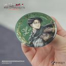 『進撃の巨人』描き下ろしイラスト【騎馬】トレーディング箔押し缶バッジ（全8種）