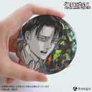 【再販】『進撃の巨人』リヴァイ ホログラムビッグ缶バッジ（5個セット）