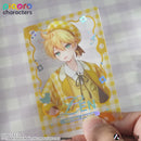 『ピアプロキャラクターズ』描き下ろしイラスト【フラワー*レトロルック ／ Art by フカヒレ】トレーディングジュエルクリアフォトカード（全6種）