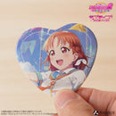 『ラブライブ！スクールアイドルフェスティバル2』トレーディングハート型ホログラム缶バッジ Aqours ver.（全9種）