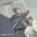 『進撃の巨人』描き下ろしイラスト【騎馬】箔押しクリアフォトカードセット