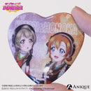 『ラブライブ！スクールアイドルフェスティバル』トレーディングハート型グリッター缶バッジ（全9種）μ's ver.