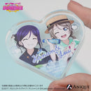 『ラブライブ！スクールアイドルフェスティバル』トレーディングハート型ミニアクリルブロック（全9種）Aqours ver.