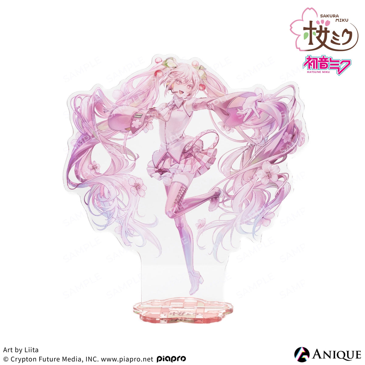 【18点 まとめ売り】初音ミク 桜ミク アクリルスタンド Anique Shop JAPAN
