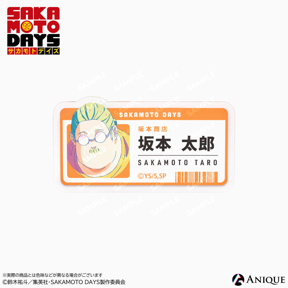 サカモトデイズ　アクリルバッジ8種　当選品　南雲　スラー　大佛　神々廻　坂本 Anique Shop JAPAN